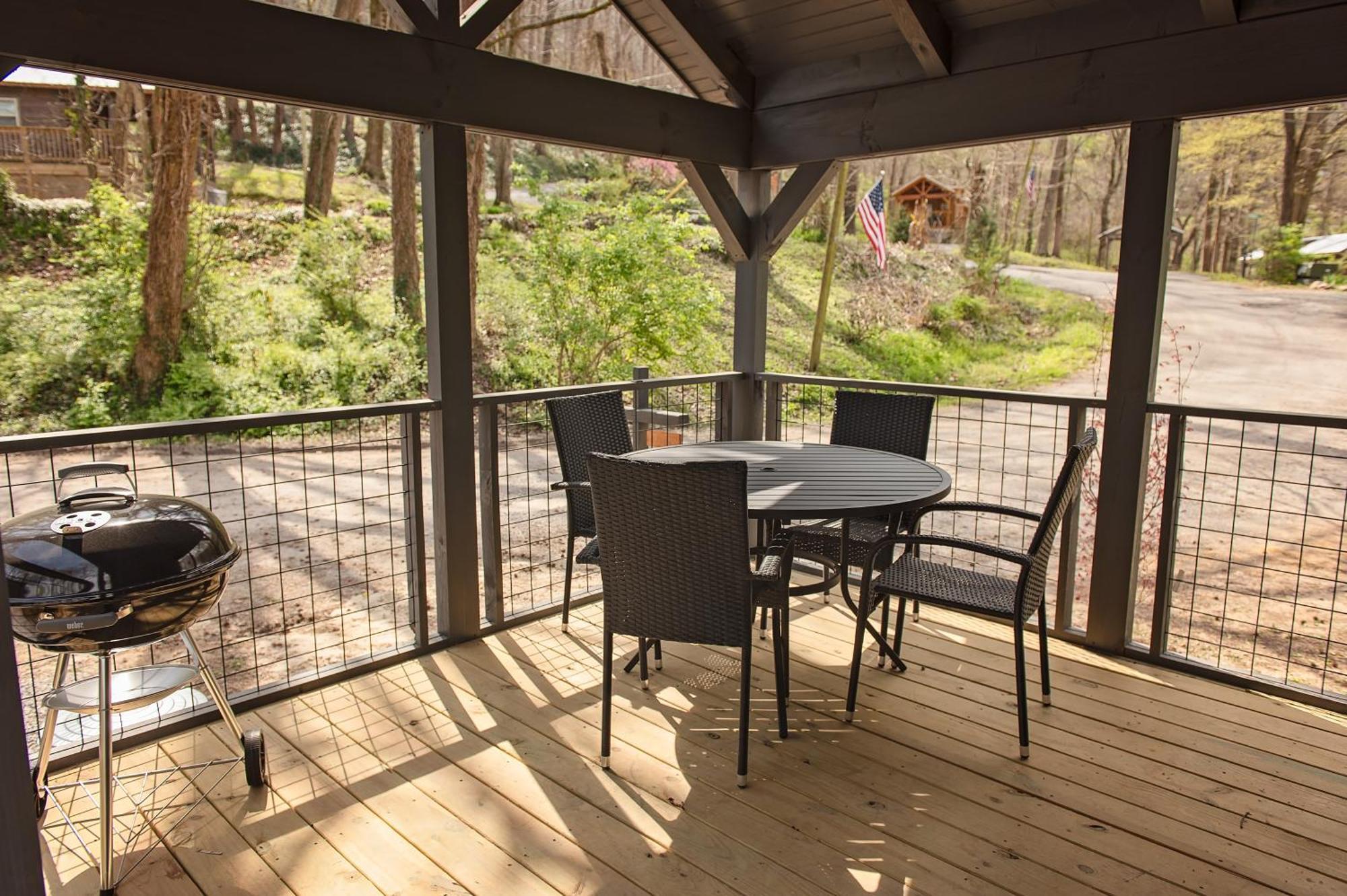 Meg Cabin Tiny Rustic Comfort On Lookout Mtn Чаттануґа Екстер'єр фото