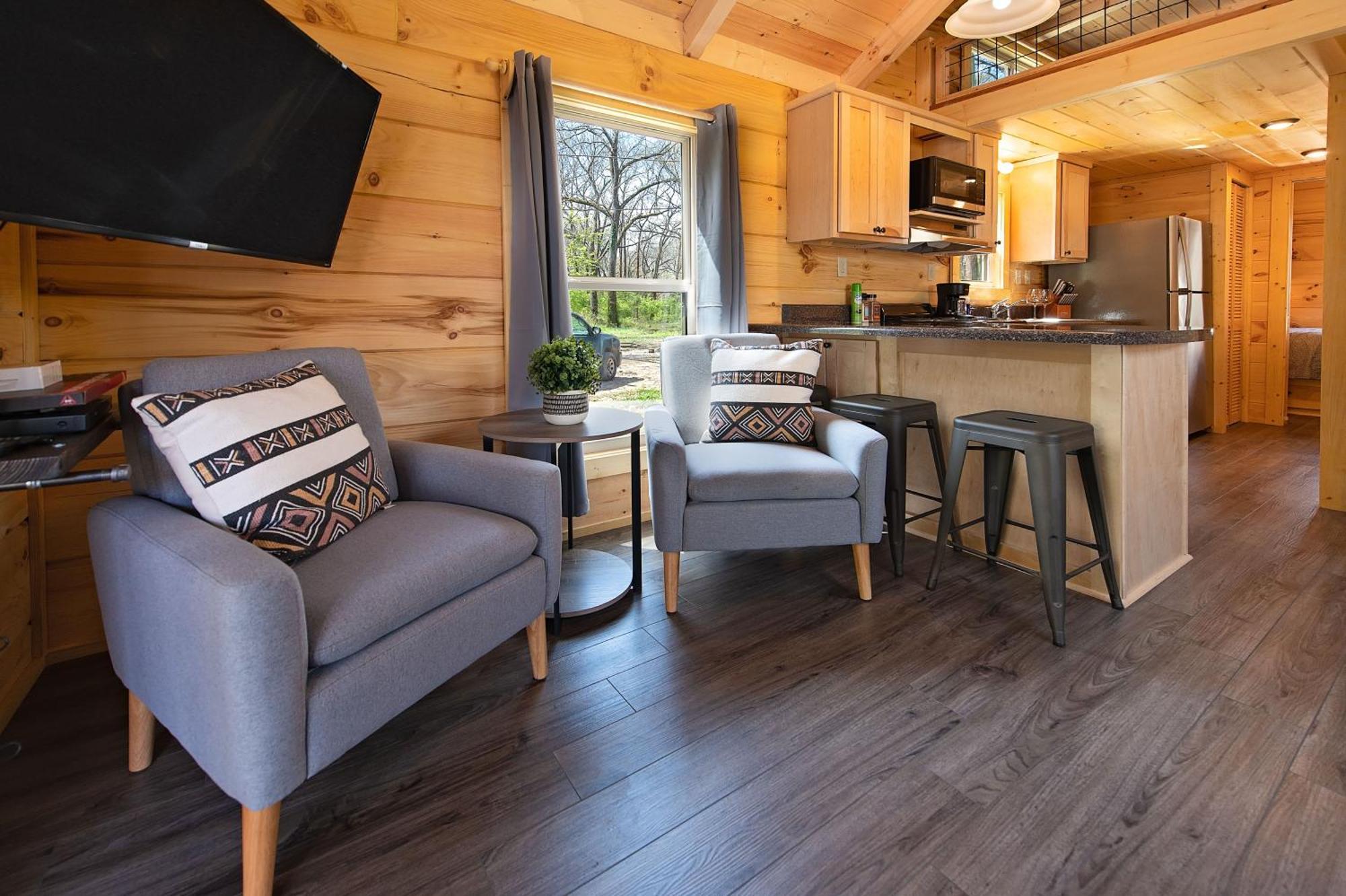 Meg Cabin Tiny Rustic Comfort On Lookout Mtn Чаттануґа Екстер'єр фото