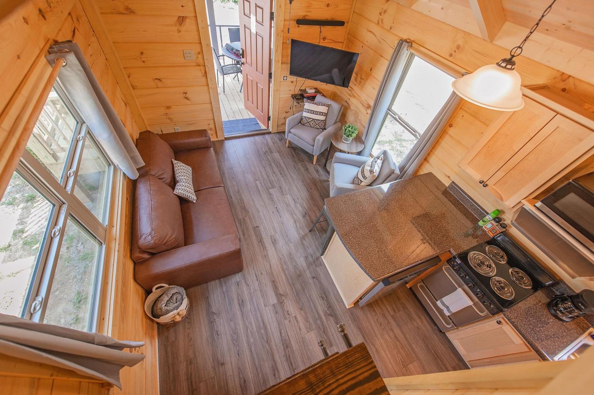Meg Cabin Tiny Rustic Comfort On Lookout Mtn Чаттануґа Екстер'єр фото
